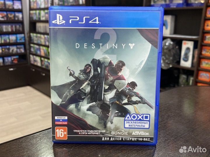 Destiny 2 Б.У.Диски Sony Playstation 4