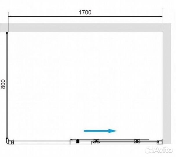 Душевой уголок RGW Passage PA-177B 170x80