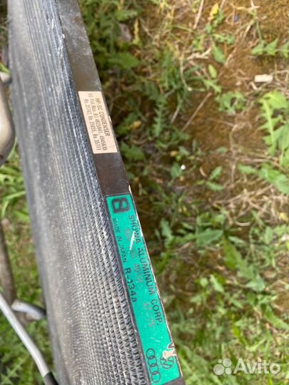 Радиатор кондиционера, трубки, осушитель passat b5