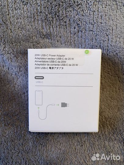 Зарядка Адаптер питания 20W type-c для iPhone/Andr