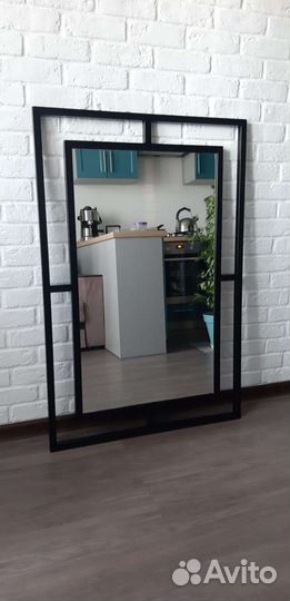 Зеркало в стиле лофт