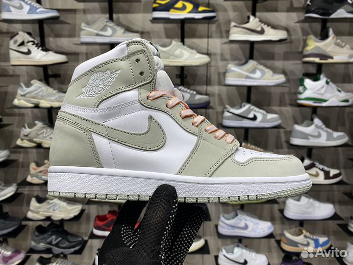 Кроссовки Nike Air Jordan 1 High OG Seafoam