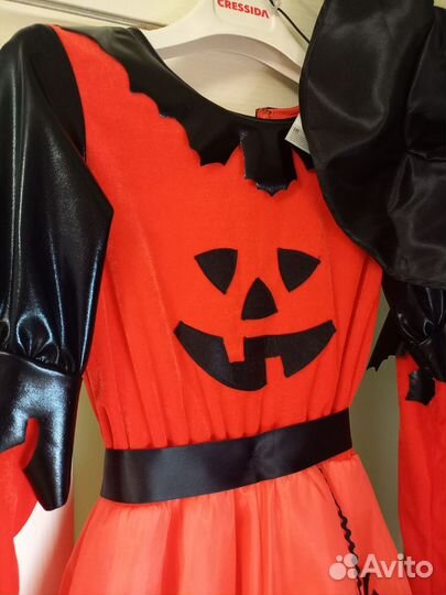 Костюм ведьмочки на хэллоуин детский