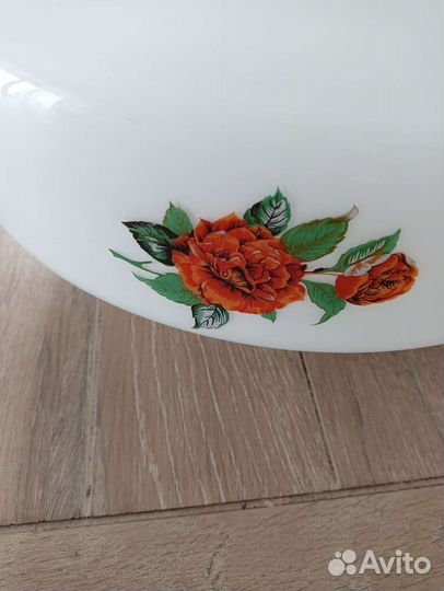 Плафон СССР молочное стекло