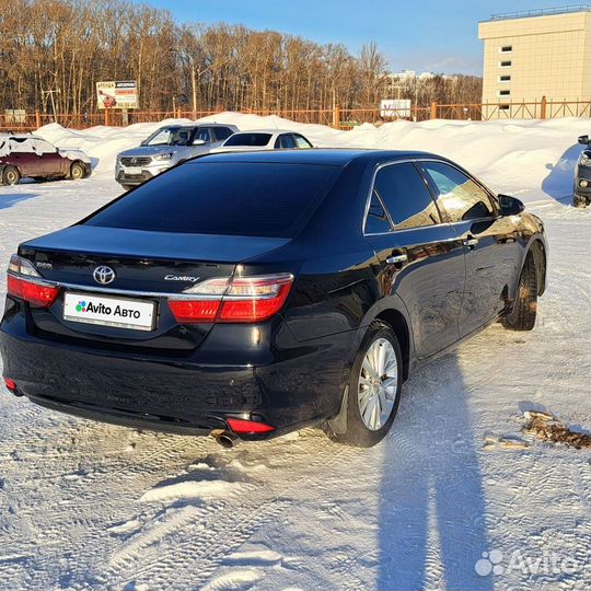 Toyota Camry 2.5 AT, 2015, 96 420 км