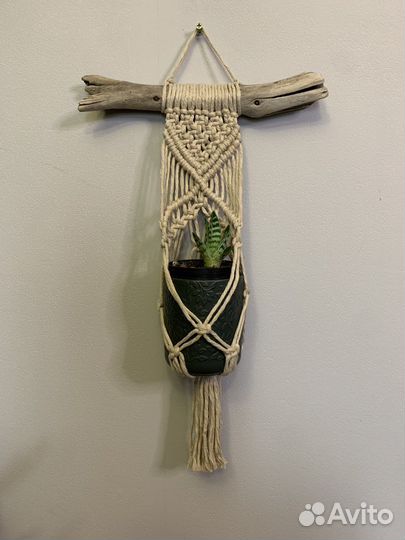 Панно - подвес для растения