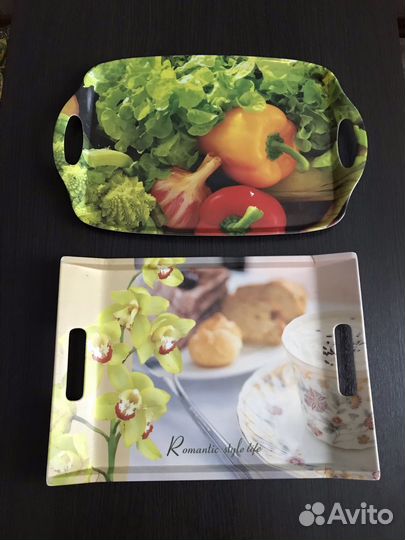 Пластиковые подносы бу