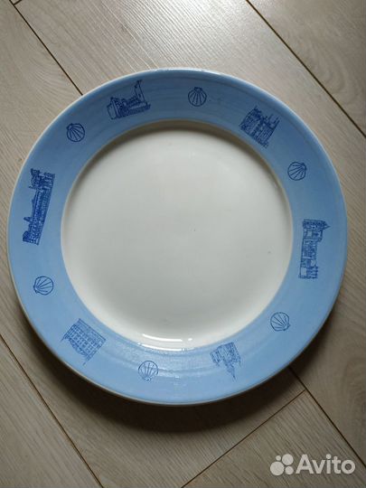 Тарелки мелкие, Конаково 1974-1991гг. D24см. 5шт