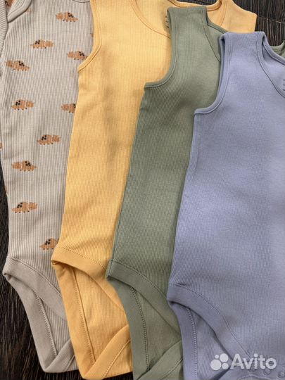 Боди в рубчик next 86 новые