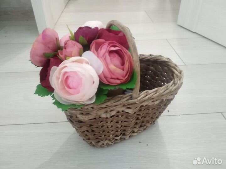 Корзинка плетёная СССР