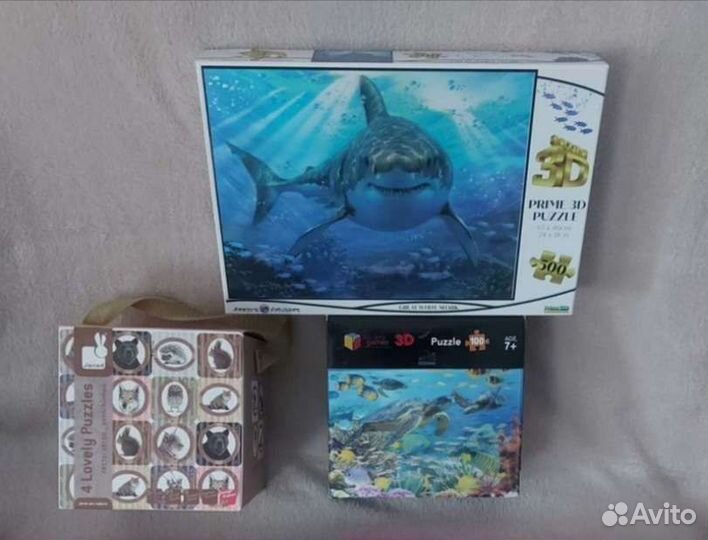 Пазлы. Janod. 3D Riviera