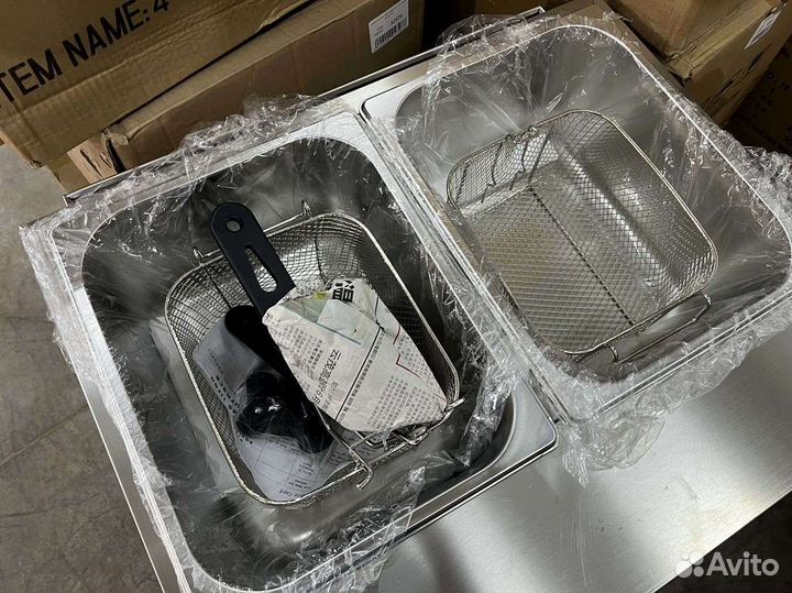 Фритюрница газовая 2 секц. 6л (XML-72) CN