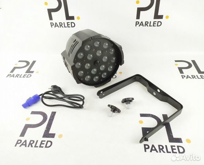 Led Par zoom 18x18W rgbwa+UV 6in1