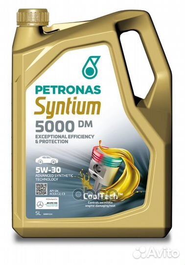 Syntium 5000 DM 5W30 5L petronas