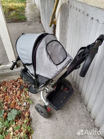 Трехколесный велосипед детский коляска capella