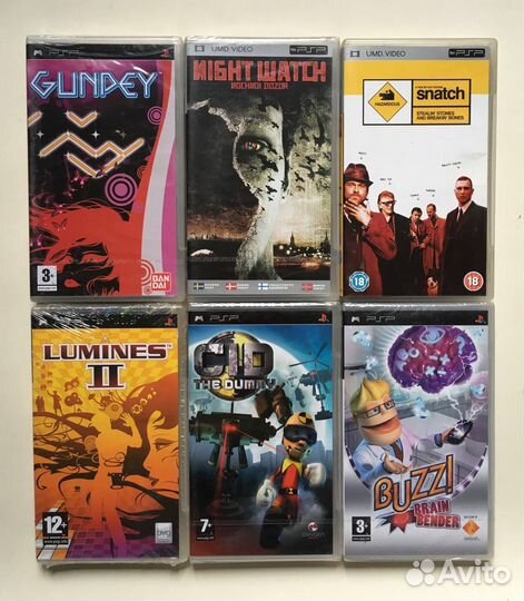 Лицензионные Диски для PlayStation Portable PSP