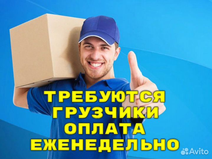 Грузчики на склад