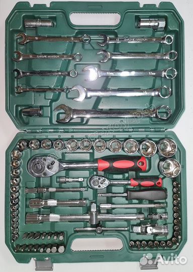 Набор инструментов, набор ключей, головок 82 шт