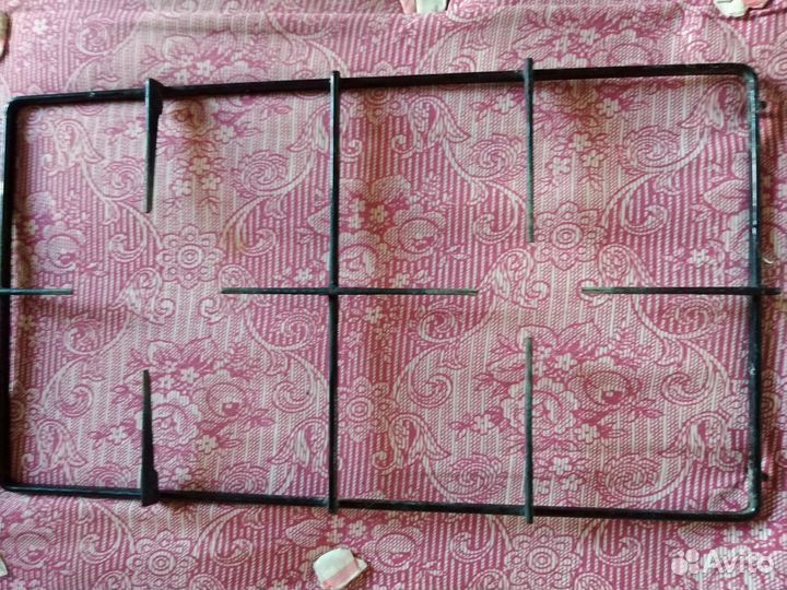 Решетка чугунная 620*300 мм, газовая плита gefest