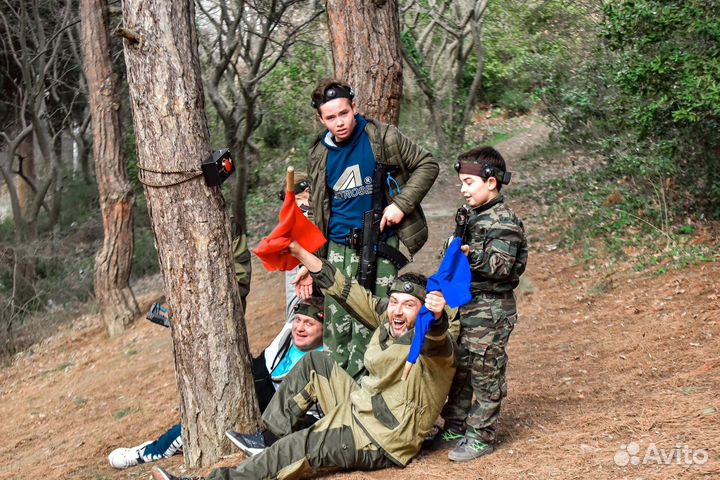 Лазертаг в Ялте