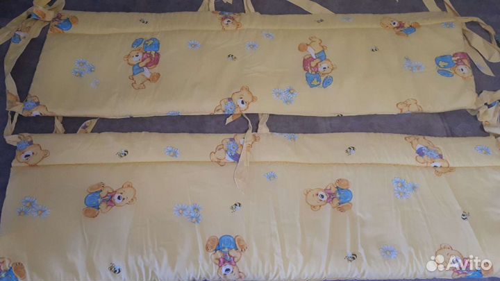 Бортики в детскую кроватку бу