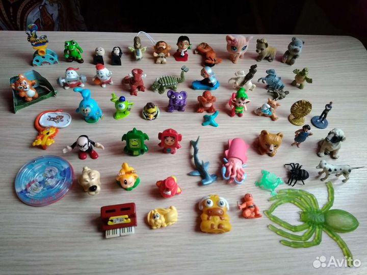 Игрушки СССР, из шоколадных яиц