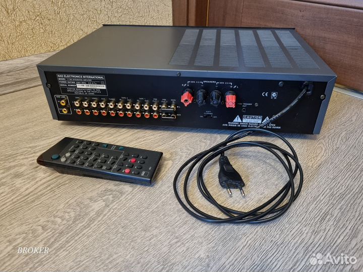 Усилитель Nad c350 с пультом управления