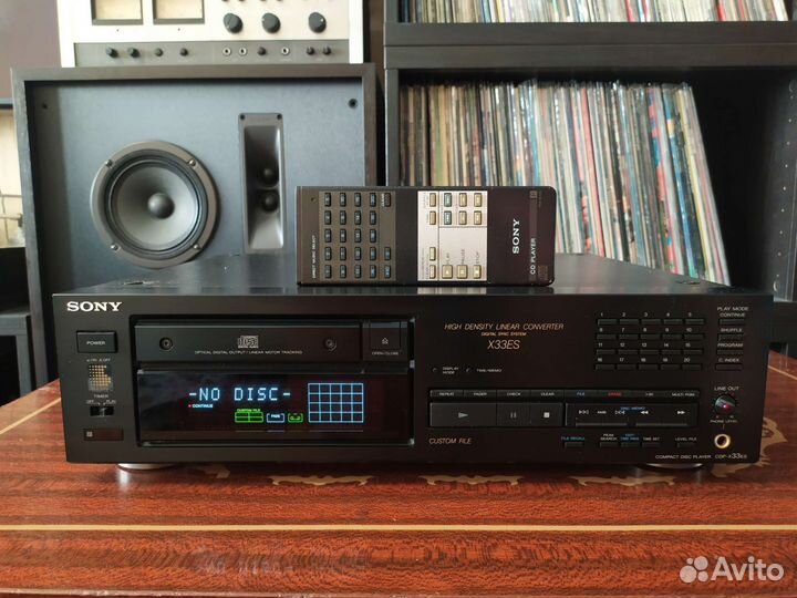 Cd проигрыватель sony cdp x33es