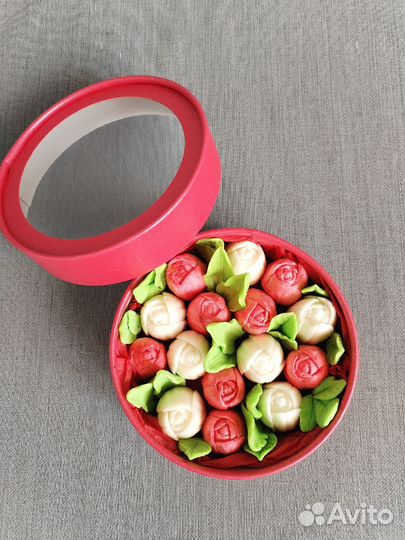 Съедобные букеты из зефира