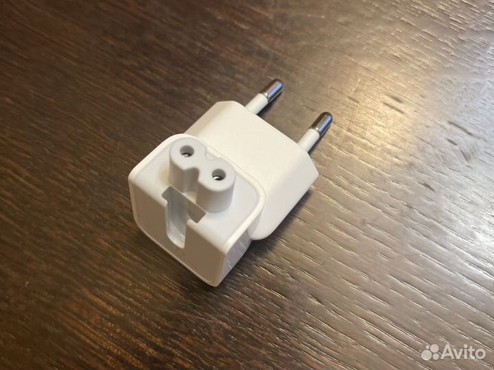 Евровилка адаптер для блоков питания apple