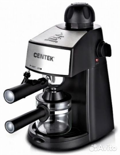 Кофеварка Centek CT-1160, 1кВт эспрессо, капучино