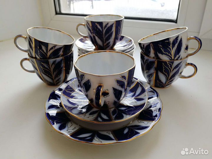 Кофейный сервиз Зимний вечер лфз