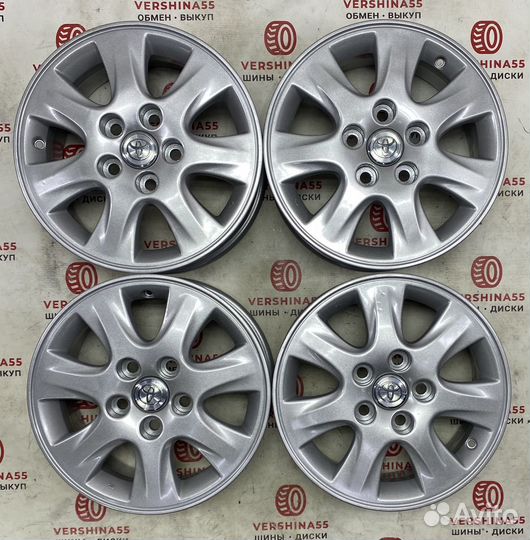 Диски toyota R15 5/114.3 цо 60.1 мм