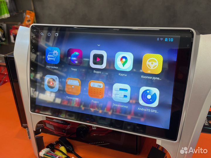 Магнитола toyota camry v50 android
