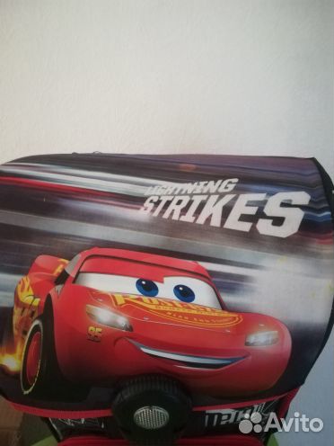 Ранец Молния Маккуин McQueen почти новый Тачки