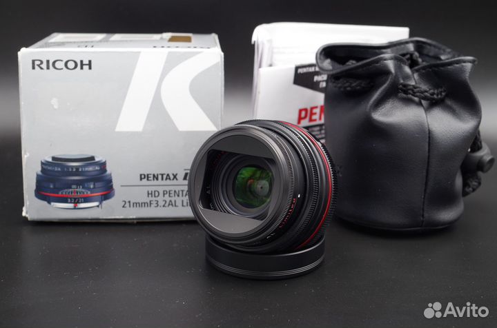 Объектив HD Pentax DA 21 мм F3.2 AL Limited