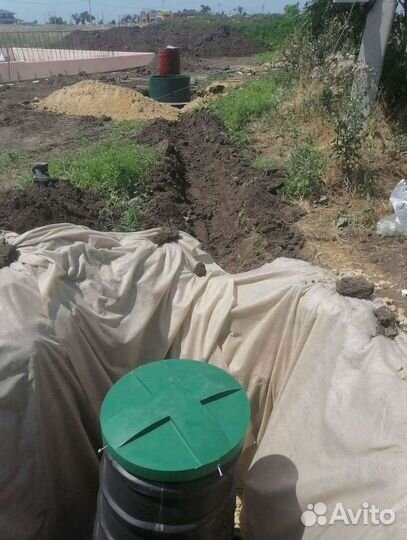 Установка канализации септик под ключ