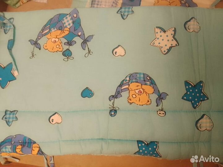 Бортики в детскую кроватку бу