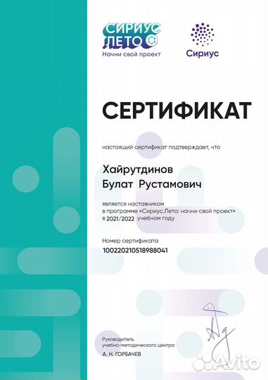 Репетитор по физике и математике