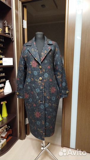 Пальто ручной работы из лодена