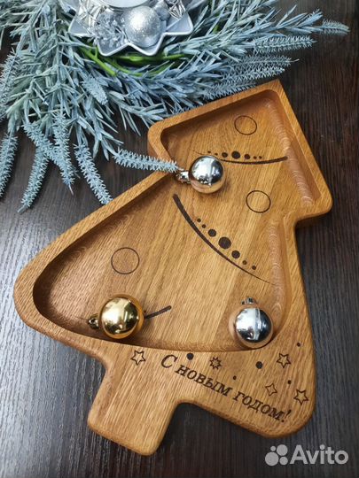 Менажница из дуба