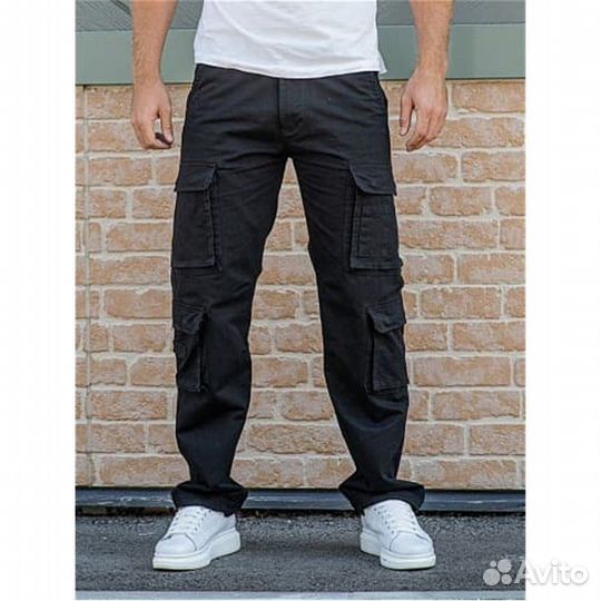 Брюки Brutus черные 8130-b