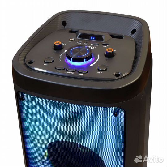 Bluetooth колонка Ginzzu 56W новая радио караоке