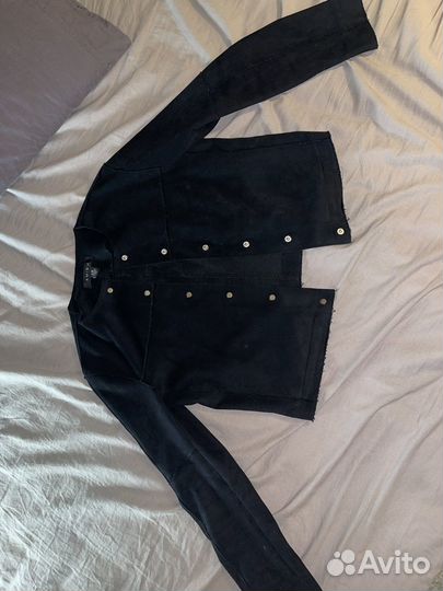 Замшевый пиджак жакет