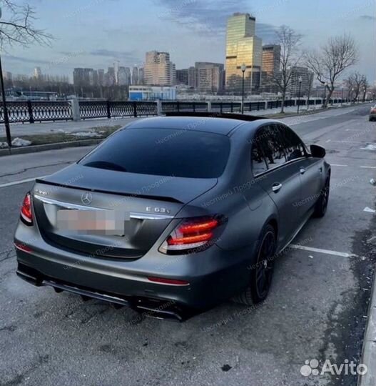 Спойлер на Mercedes W213