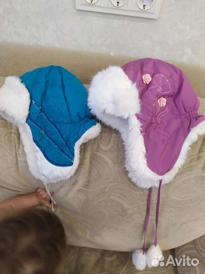 Шапка зимняя для девочки