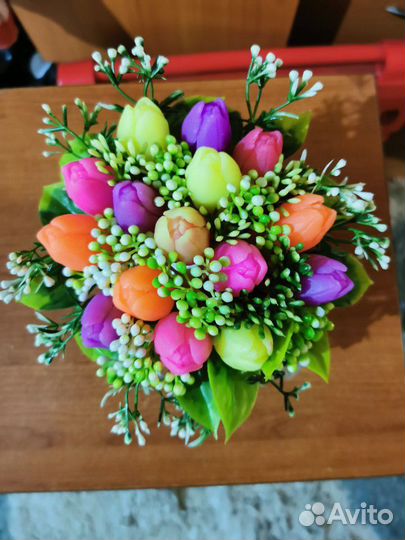 Тюльпаны Мыло ручной работы