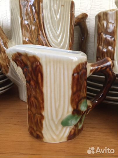 Кофейный сервиз керамика винтаж Северная Корея