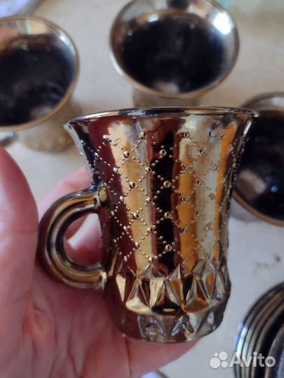 Сервиз советский, стекло