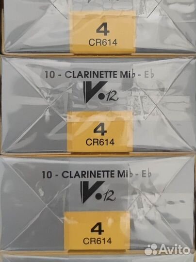 Трости для кларнета Eb Vandoren V.12 №3,5